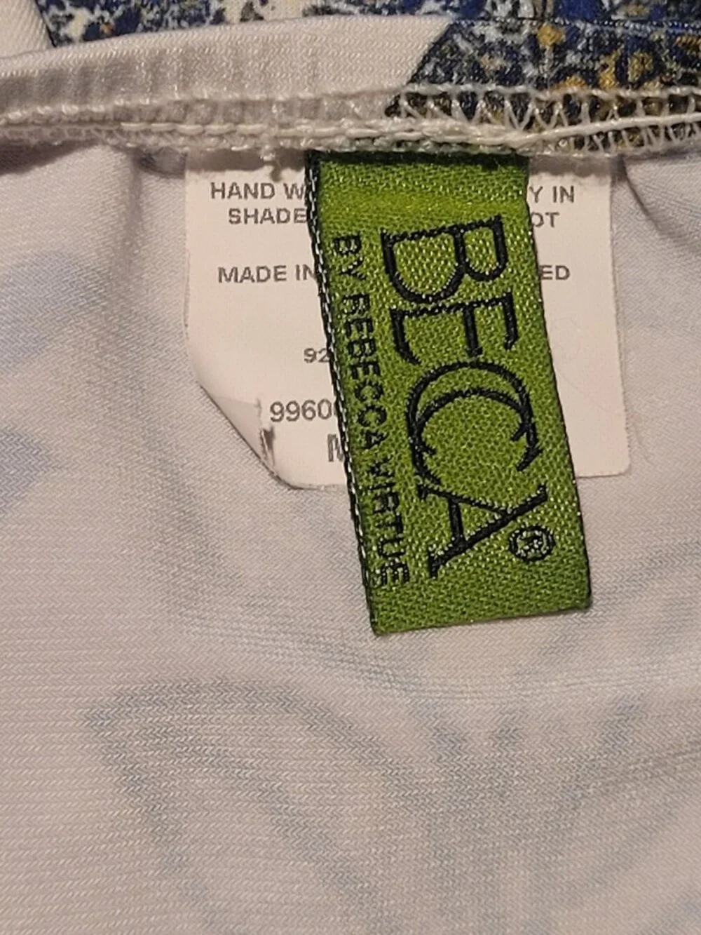 Becca By Rebecca Virtue Size Medium Swimsuit Cover Dress Halter